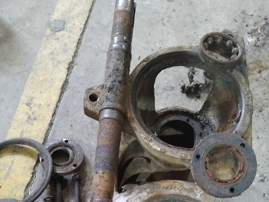 Motorredutor industrial recuperado pela GM